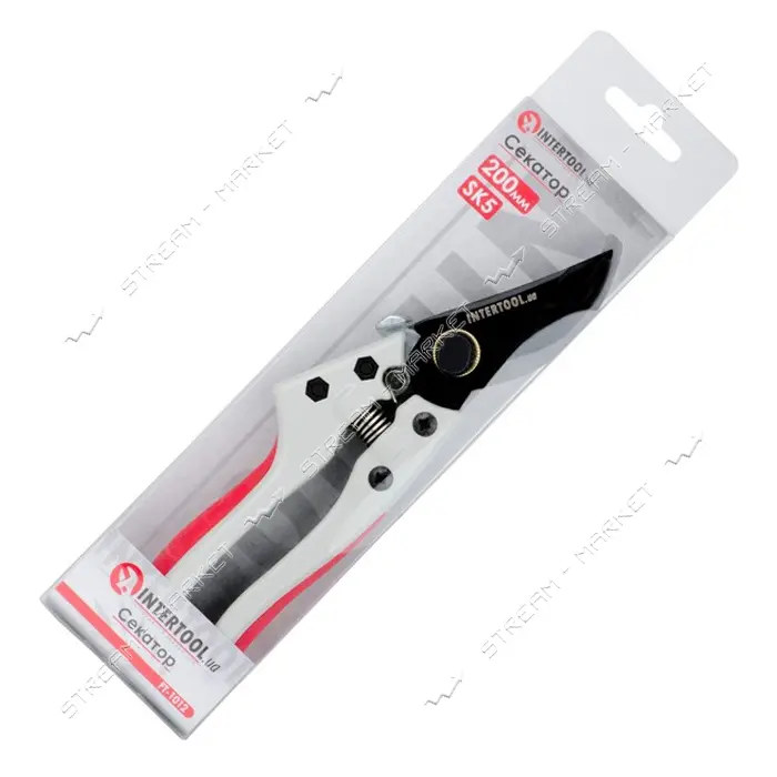 Секатор Prof Intertool FT-1012 200мм SK5 автоматический замок