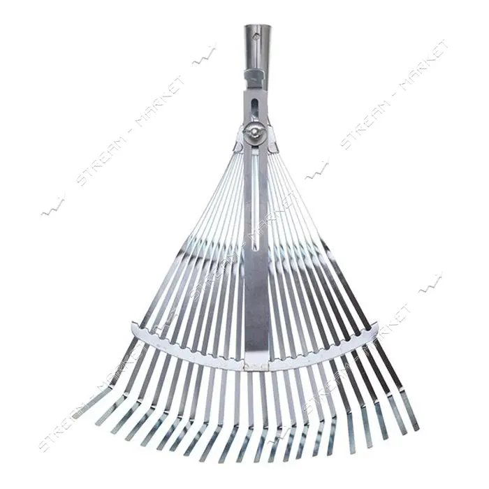 Грабли веерные Intertool FT-3005 22 прута регулировка ширины рабочей поверхности