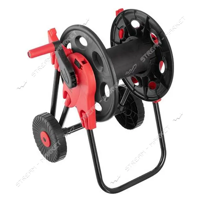 Катушка на колесах Intertool GE-3003 для шланга PP steel ABS 1/2" 45м                               