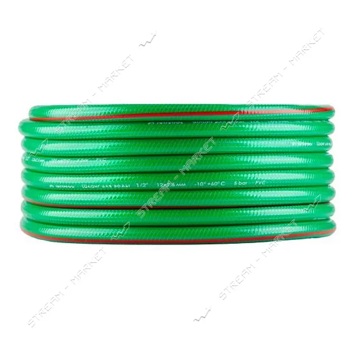 Шланг для воды Intertool GE-4105 PVC четырехслойный армированный 1/2" 30м                           