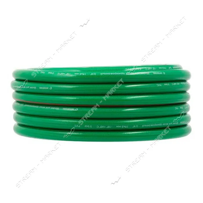 Шланг для воды Intertool GE-4125 PVC четырехслойный армированный 3/4" 30м                           
