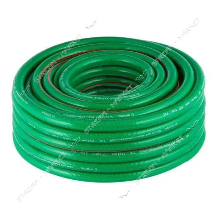 Шланг для воды Intertool GE-4125 PVC четырехслойный армированный 3/4" 30м                           