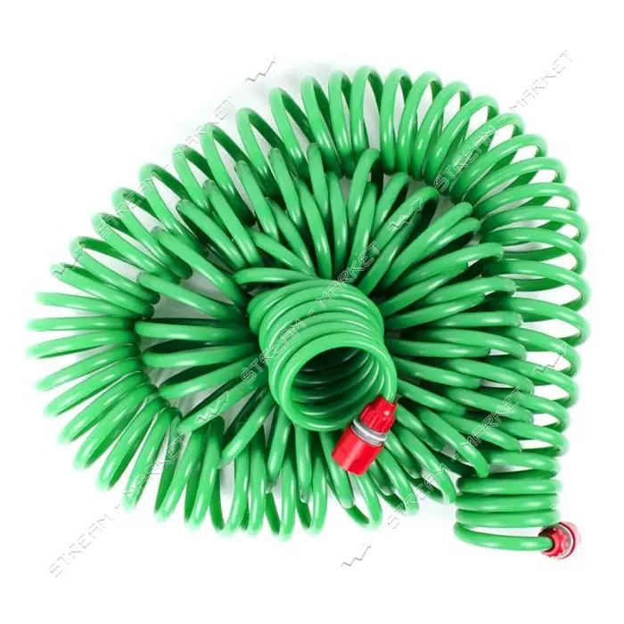 Шланг спиральный Intertool GE-4003 с коннекторами 30м