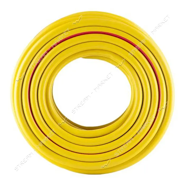 Шланг для полива Intertool GE-4025 PVC трехслойный армированный 1/2" 30м                            