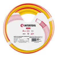 Шланг для полива Intertool GE-4041 PVC трехслойный армированный 3/4" 10м                            