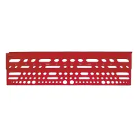 Полка Intertool BX-0001 с отверстиями под инструмент пластиковая 610х150х45мм                       