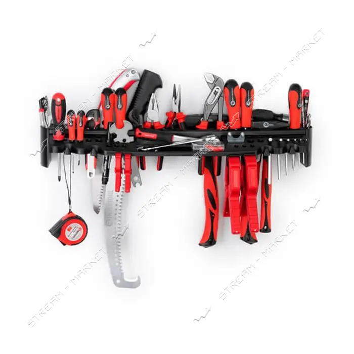 Полка Intertool BX-0002 с отверстиями под инструмент пластиковая 610х160х45мм
