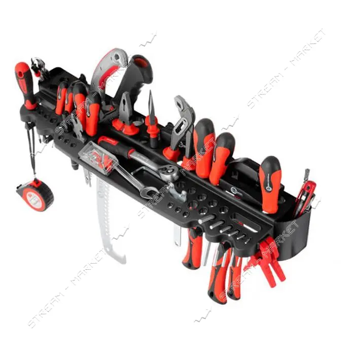Полка Intertool BX-0002 с отверстиями под инструмент пластиковая 610х160х45мм