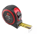 Рулетка с металлическим полотном Intertool MT-0836 5м x 25мм нейлоновое покрытие полотна Storm      