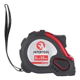 Рулетка с фиксатором Intertool MT-0606 Супер Магнит 5м x 25мм