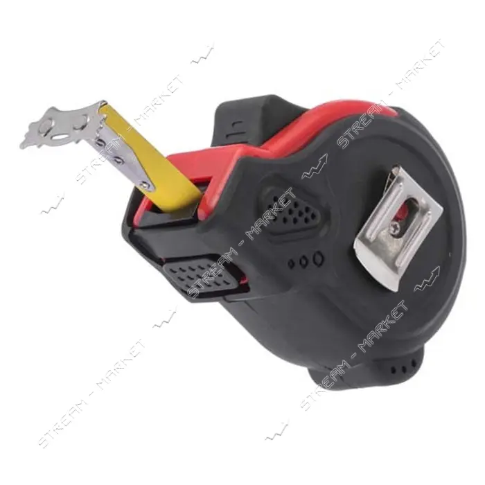 Рулетка с фиксатором Intertool MT-0608 Супер Магнит 8м x 25мм