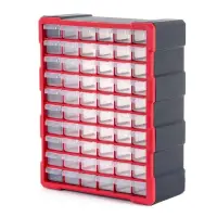 Органайзер Intertool BX-4016 19" 60 секций                                                          