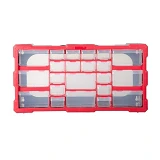Органайзер Intertool BX-4023 двухсторонний 19.5" 495х255х160мм 22 ячейки                            