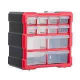 Органайзер Intertool BX-4024 двухсторонний 10.5" 265х260х160мм 12 ячеек                             
