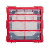 Органайзер Intertool BX-4024 двухсторонний 10.5" 265х260х160мм 12 ячеек                             
