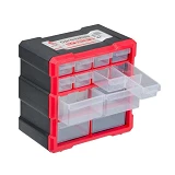 Органайзер Intertool BX-4024 двухсторонний 10.5" 265х260х160мм 12 ячеек                             