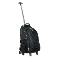 Рюкзак дорожный Intertool BX-9024 на колесах с телескопической ручкой 3 отделения 30л               