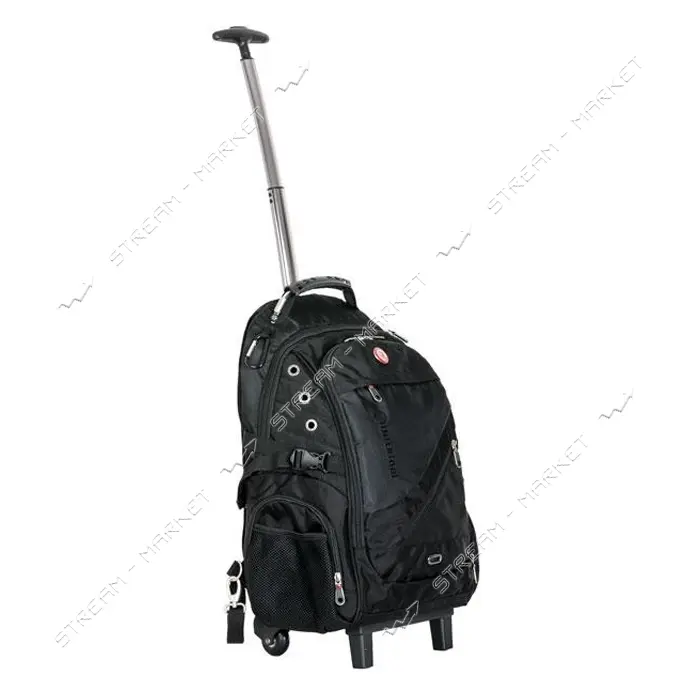 Рюкзак дорожный Intertool BX-9024 на колесах с телескопической ручкой 3 отделения 30л