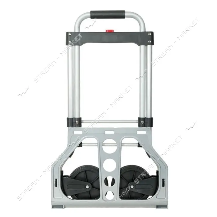 Тележка ручная Intertool LT-9005 алюминиевая складная до 60кг колеса 150мм 450x420x960мм            