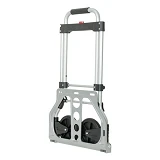 Тележка ручная Intertool LT-9005 алюминиевая складная до 60кг колеса 150мм 450x420x960мм            