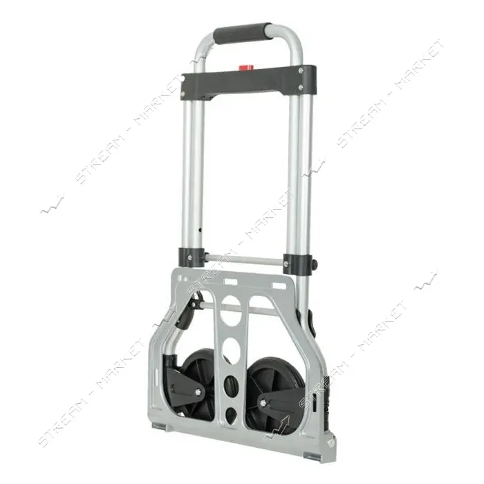 Тележка ручная Intertool LT-9005 алюминиевая складная до 60кг колеса 150мм 450x420x960мм            