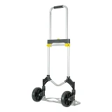 Тележка ручная Intertool LT-9010 алюминиевая складная до 80кг колеса 170мм 450x485x1090мм