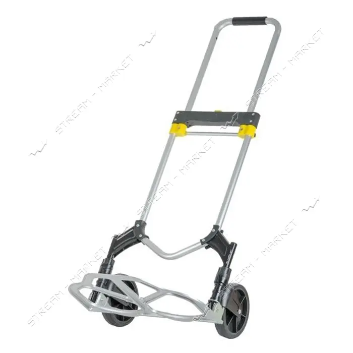 Тележка ручная Intertool LT-9010 алюминиевая складная до 80кг колеса 170мм 450x485x1090мм