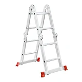 Лестница Intertool LT-0028 алюминиевая мультифункциональная трансформер 4x2 ступ. 2.50м             