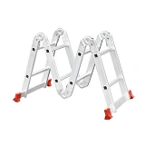 Лестница Intertool LT-0028 алюминиевая мультифункциональная трансформер 4x2 ступ. 2.50м             
