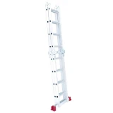 Лестница Intertool LT-0029 алюминиевая мультифункциональная трансформер 4x4ступ. 4.75м