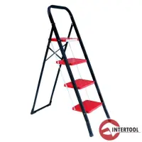 Стремянка Intertool LT-0044 4 ступени 300x200мм                                                     