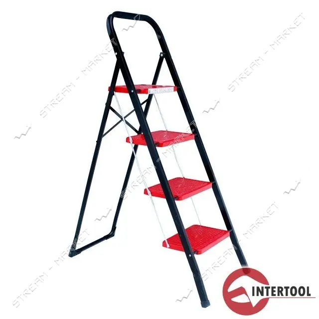 Стремянка Intertool LT-0044 4 ступени 300x200мм