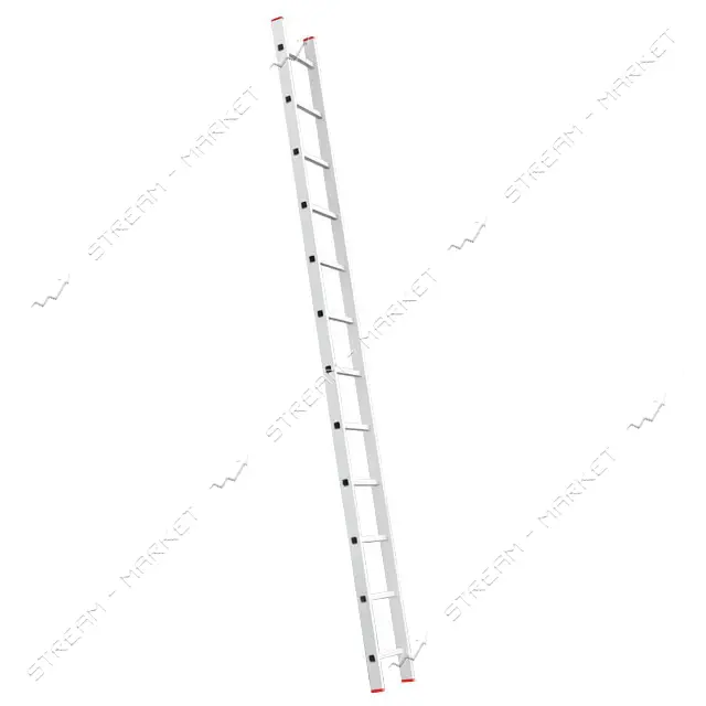 Лестница Intertool LT-0112 алюминиевая приставная 12 ступеней 3.40м                                 