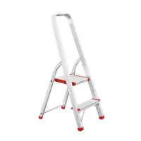 Стремянка Intertool LT-1002алюминиевая 2 ступени высота до платформы 410мм                          