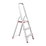 Драбина Intertool LT-1003 алюмінієва 3 ступені висота до платформи 630мм                            