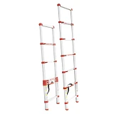 Лестница Intertool LT-3020 алюминиевая телескопическая 6ступ. 2.00м                                 