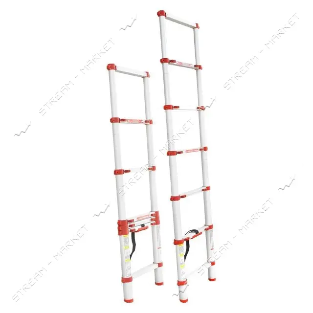 Лестница Intertool LT-3020 алюминиевая телескопическая 6ступ. 2.00м                                 