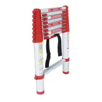 Лестница Intertool LT-3026 алюминиевая телескопическая 8ступ. 2.60м                                 
