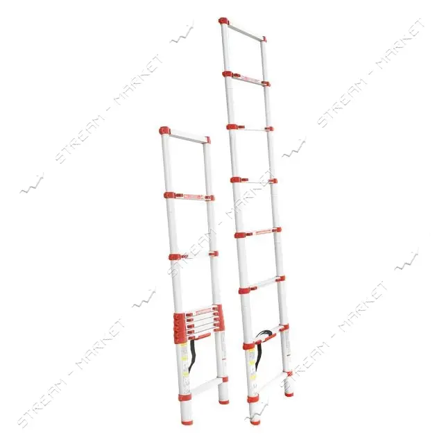 Лестница Intertool LT-3026 алюминиевая телескопическая 8ступ. 2.60м