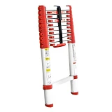 Лестница Intertool LT-3032 алюминиевая телескопическая 10ступ. 3.20м                                