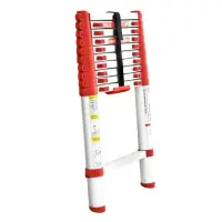 Лестница Intertool LT-3032 алюминиевая телескопическая 10ступ. 3.20м                                