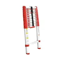 Лестница Intertool LT-3038 алюминиевая телескопическая 12ступ. 3.80м                                