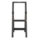 Стремянка алюминиевая Intertool LT-5002 Black Slim 2 ступени высота верхней ступени 456мм 150кг
