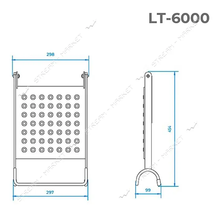 Съемная ступень-полка Intertool LT-6000                                                             