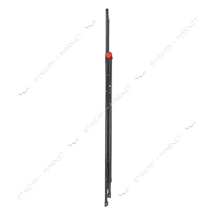 Стремянка алюминиевая Intertool LT-5004 Black Slim 4 ступени высота верхней ступени 912мм 150кг     