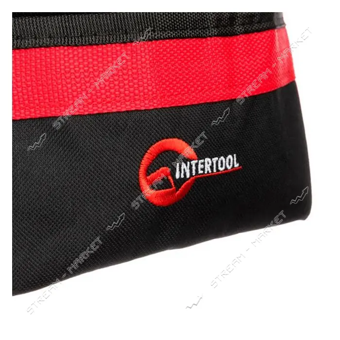 Сумка слесарно-строительная Intertool SP-1014 на поясе 3 кармана полиэстер                          