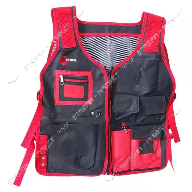 Жилет слесарно-строительный Intertool SP-1001 7 карманов