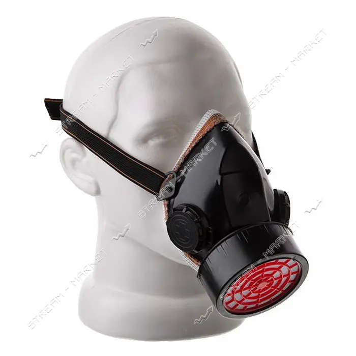Респиратор с одним катриджем Intertool SP-0027                                                      