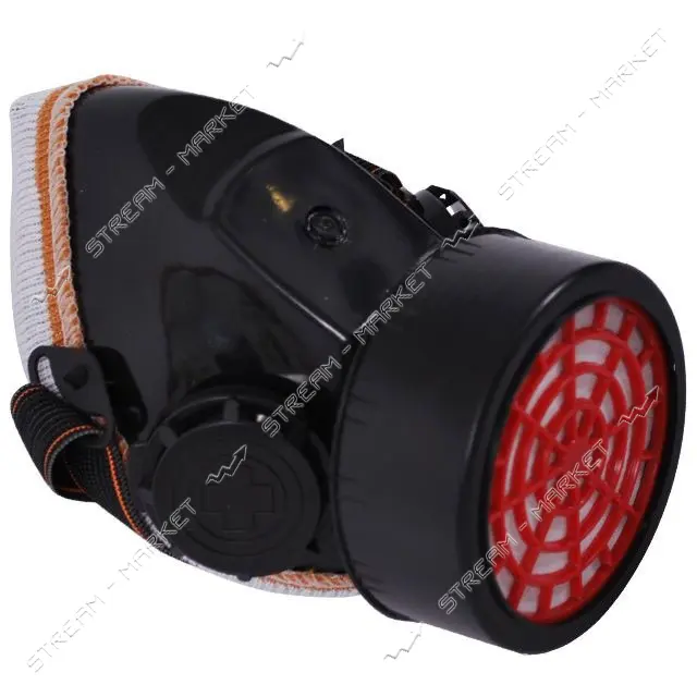 Респиратор с одним катриджем Intertool SP-0027                                                      