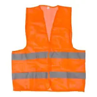 Жилет сигнальный Intertool SP-2026 XXL 62x70см 100гр/м2 оранжевый                                   